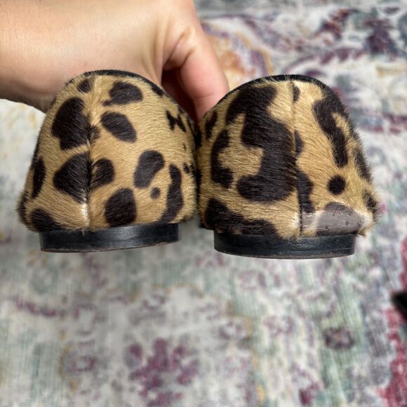 Prada Pony Leopard Flats - Picture 2 of 13